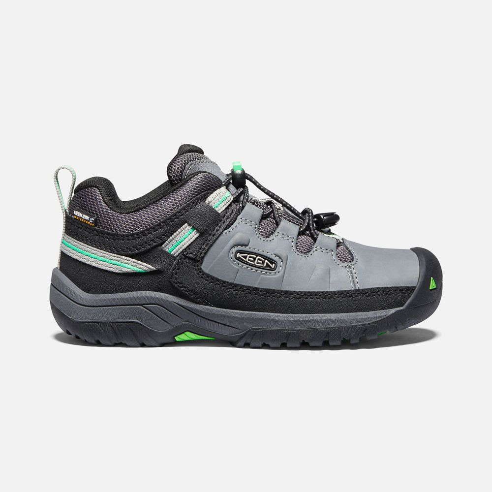 Pantofi Keen Romania Copii Gri/Verzi Targhee Waterproof 5072-PEWXO